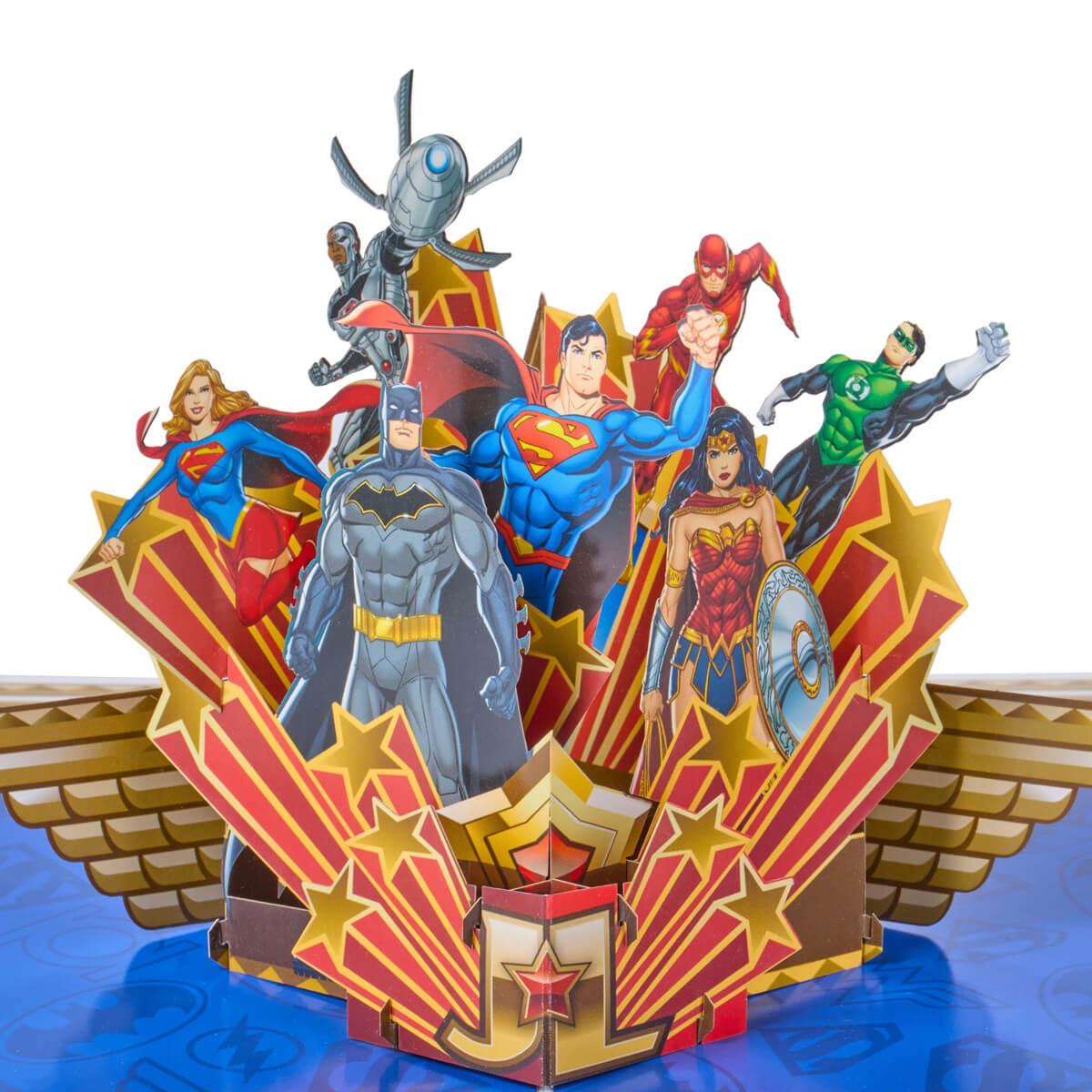 Justice League Pop Up Card