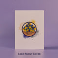 Load image into Gallery viewer, daffodils 3d card card front cover image
