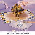 Load image into Gallery viewer, daffodils 3d card - image of notecard for your message
