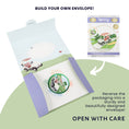 Load image into Gallery viewer, Golf pop up card by Cardology - packaging that reverses into gift envelope
