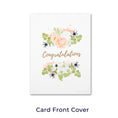 Load image into Gallery viewer, Happy Couple 3D Engagement Card - image of card front cover
