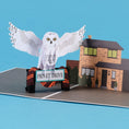 Load image into Gallery viewer, Harry Potter Hedwig Pop Up Card
