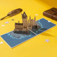 Load image into Gallery viewer, Harry Potter Hogwarts Pop Up Card
