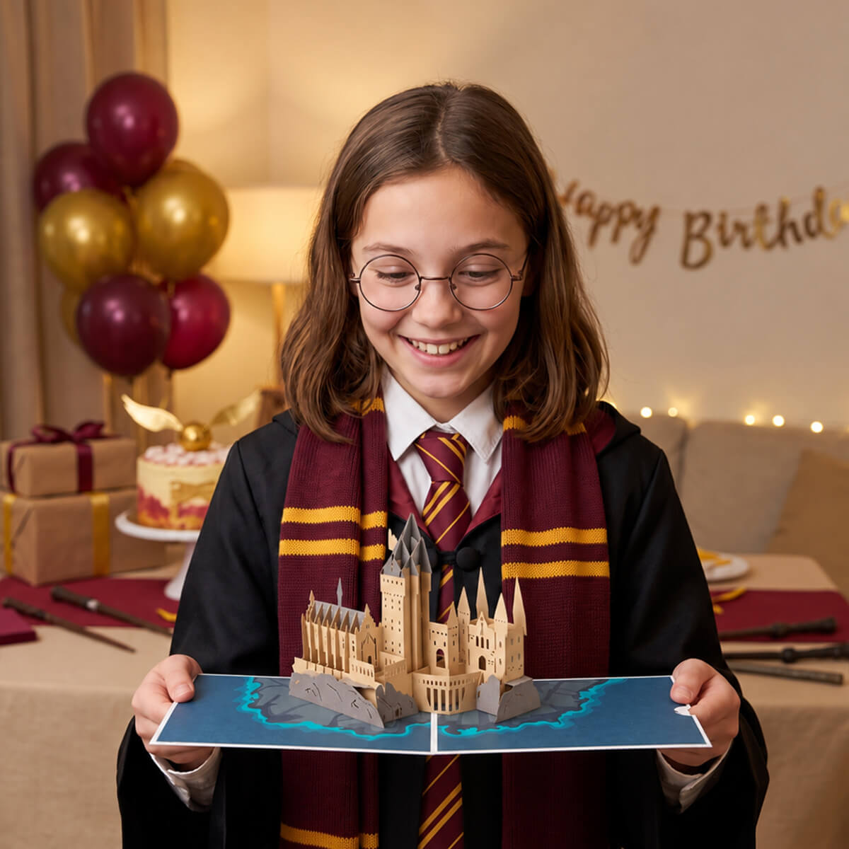 Harry Potter Hogwarts Pop Up Card