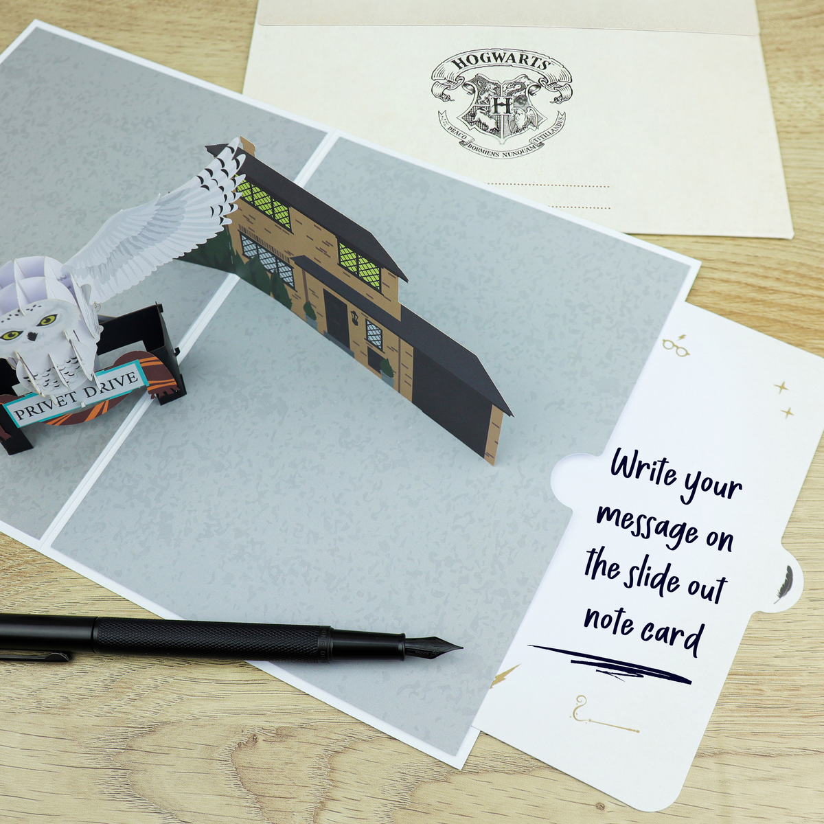 Harry Potter Hedwig Pop Up Card