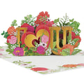 I Love You Pop Up Card