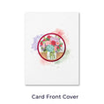 Load image into Gallery viewer, Love Bouquet Pop Up Card by Cardology for Valentines Day Cards or Mothers Day Cards - image of card front cover
