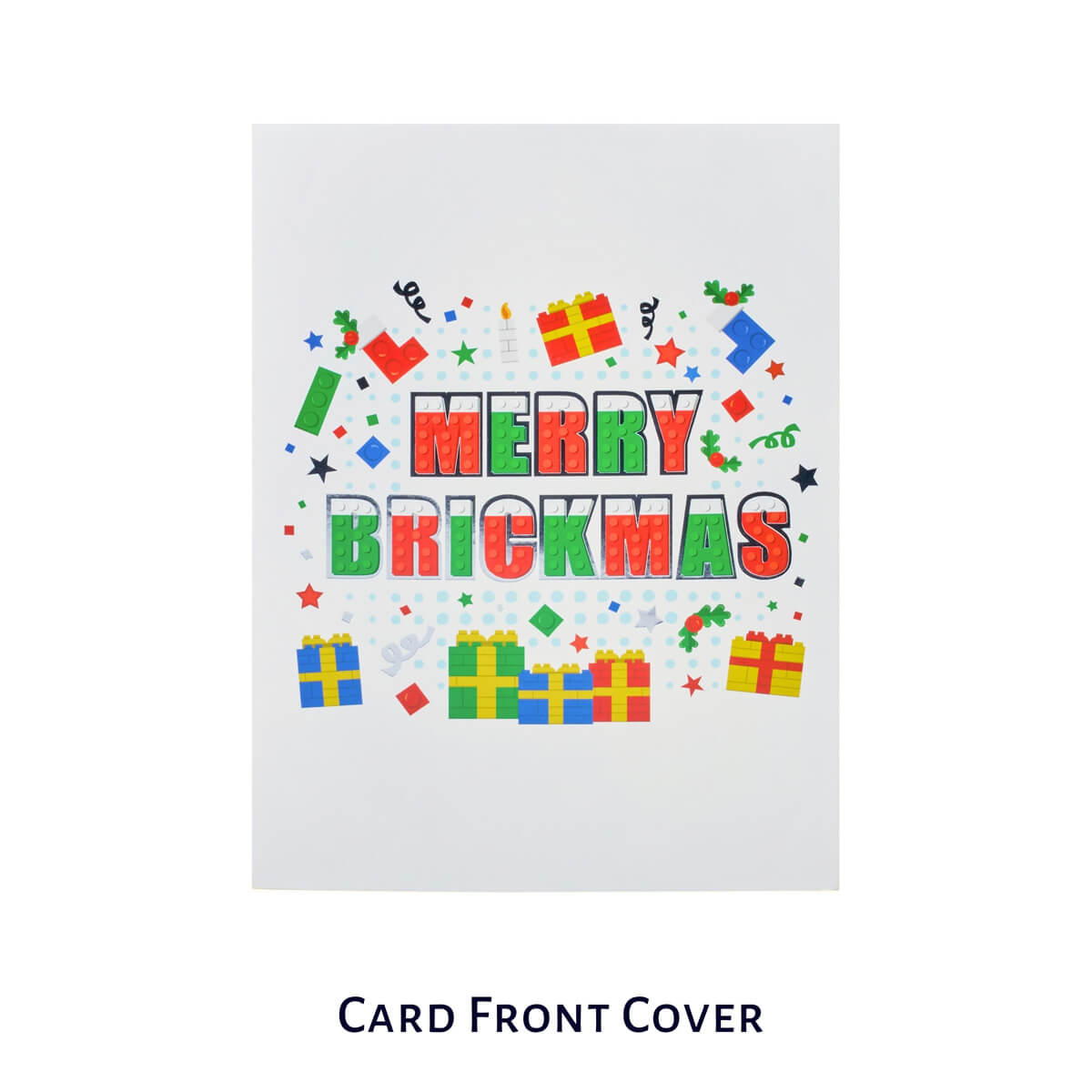 Merry Brickmas Pop Up Card