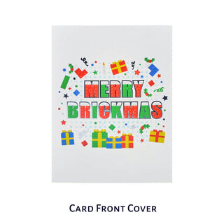 Merry Brickmas Pop Up Card