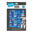 Load image into Gallery viewer, Original Stormtrooper Birthday Gift Wrap Set including 4 sheets with 2 different designs - officially licensed by Cardology
