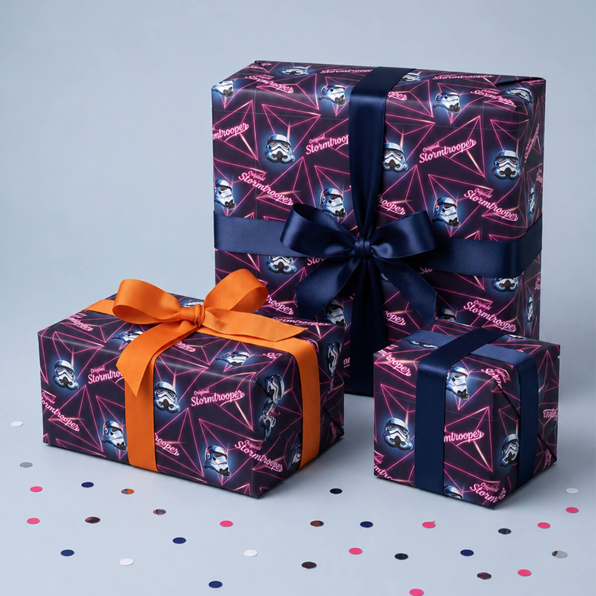 Stormtrooper Retro Gift Wrap