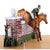 Show jumping pop up card by Cardology - close up image