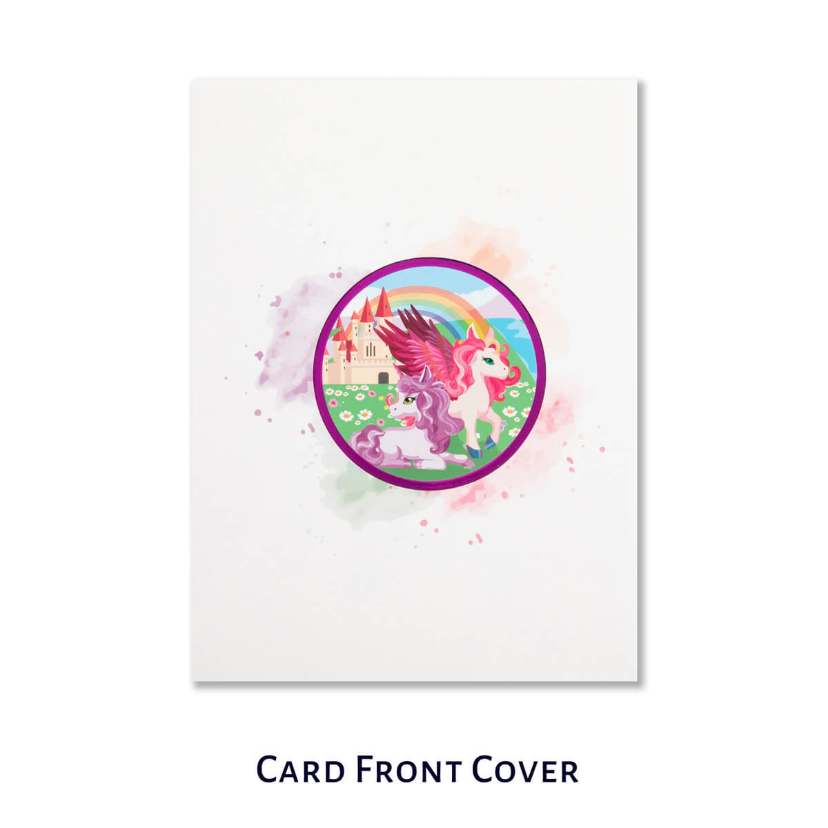 Unicorn Pop Up Card