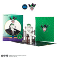 Load image into Gallery viewer, The Joker Batman Pop Up Card - Fully Open With Card Cover and Packaging
