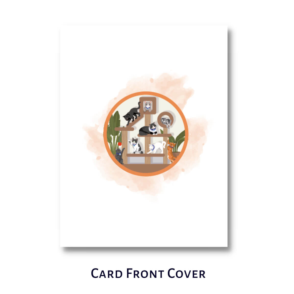 Cardology - Cats Pop-Up Card, Battersea Charity Gift For Cat Lovers