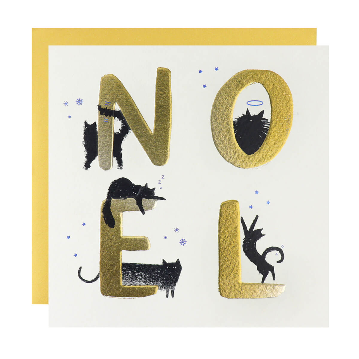 Noel Christmas Cats Card