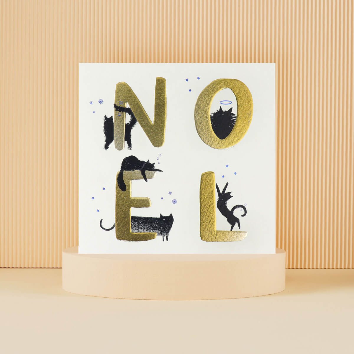 Noel Christmas Cats Card