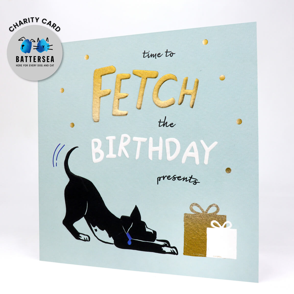 Fetch Birthday Presents Card