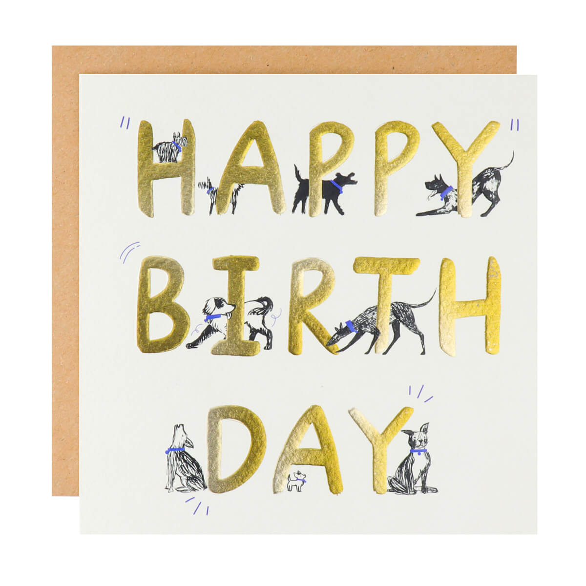 Dogs Happy Birthday Card