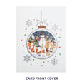 Load image into Gallery viewer, Christmas Pop Up Cards UK Winter Woodland Card Cover Image
