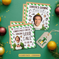 Elf Christmas Cards - Pack Of 4