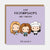 Friends TV Show Card - Purple card with Illustration of Rachel, Monica and Phoebe. Card reads 'Some Friendships Are Timeless'