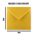 Load image into Gallery viewer, gold envelope
