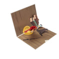 Load image into Gallery viewer, Image of Harry Potter Fawkes Birthday 3D Card half open at 90 degrees
