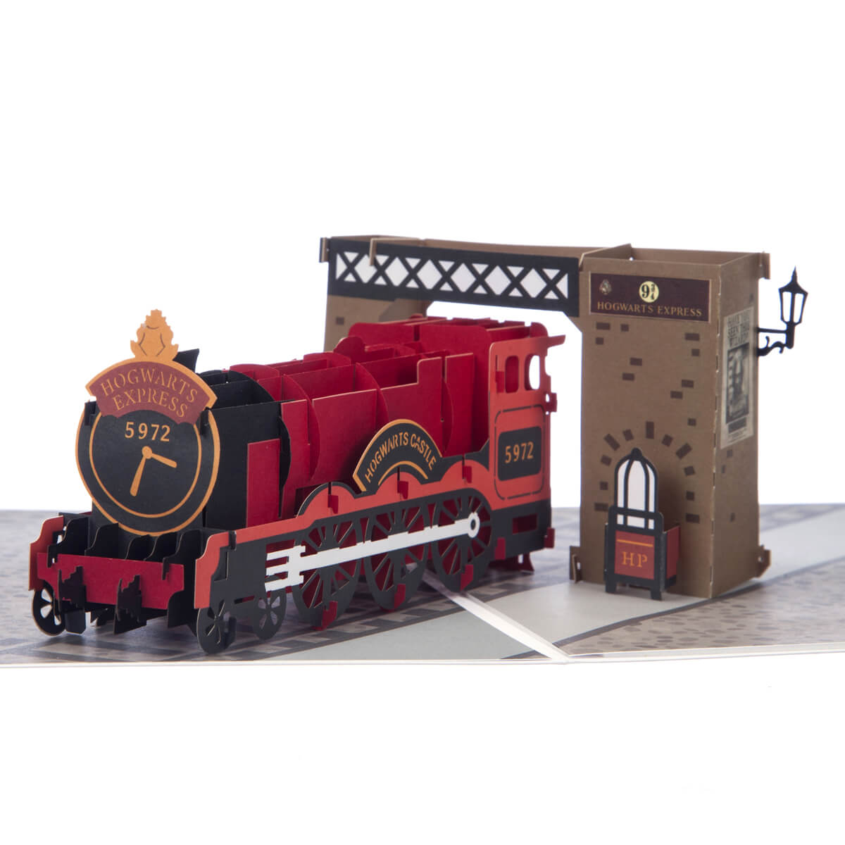 Harry Potter Hogwarts Express Pop Up Card close up image