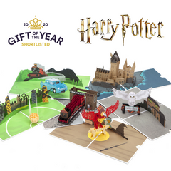 Cardology Harry Potter Hogwarts Pop Up Card