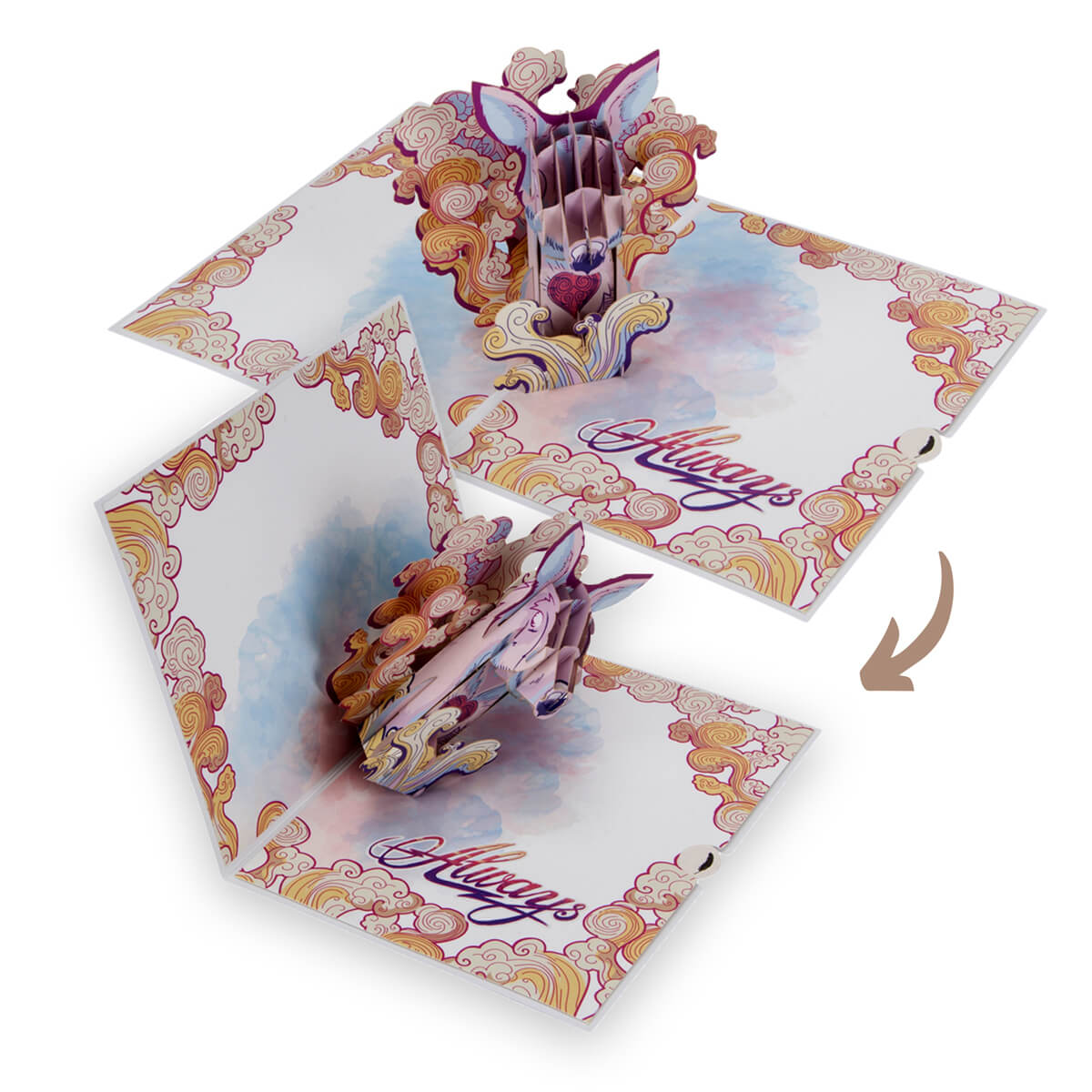 Harry Potter Patronus Pop Up Card - Harry Potter Valentines Day Cards ...