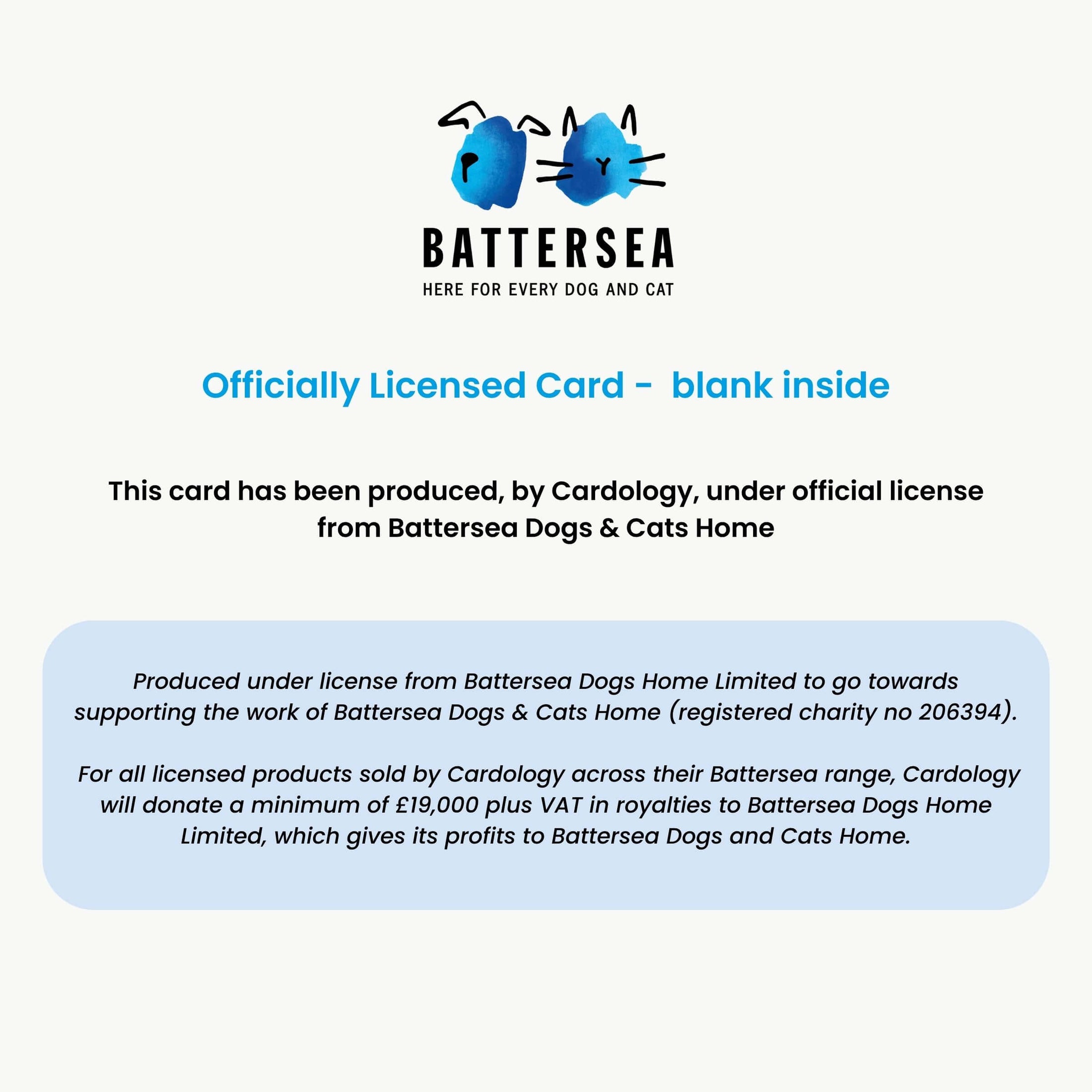 Battersea Cat Tree Card