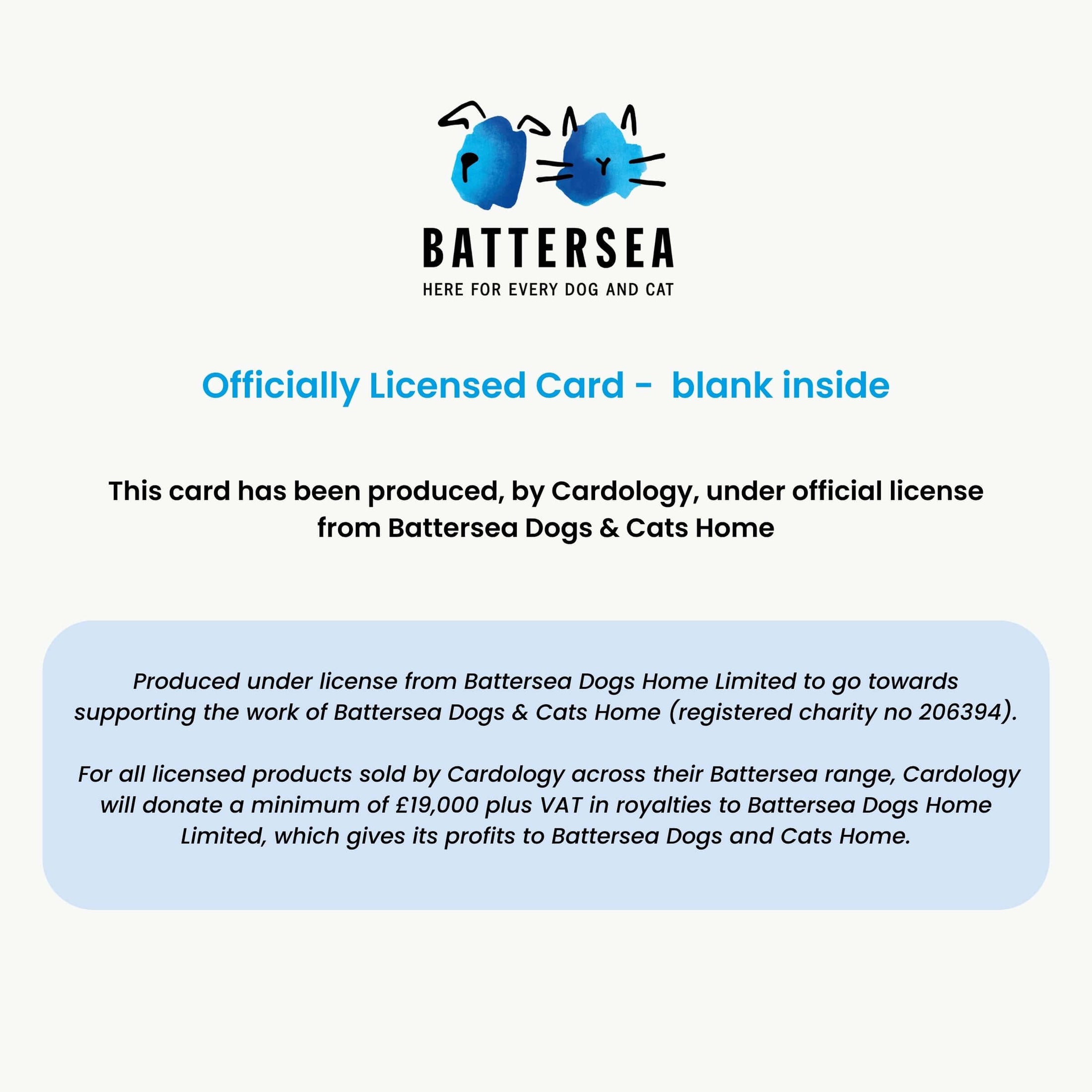 Battersea Happy Birthday Dogs Card
