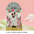 Load image into Gallery viewer, Lesbian Wedding 3D Card - A Gift and Card in One
