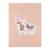 Llama Birthday Card - Llama Pop Up Card featuring 2 3D Llamas - Close Up Image