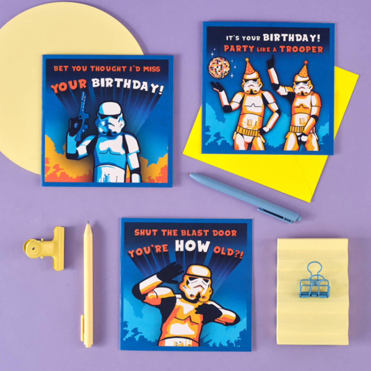 Original Stormtrooper Birthday Card Collection Image