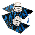 Load image into Gallery viewer, Closing image of Stormtrooper Pop Up Card which is perfect for Father's Day Gifts For Dad
