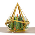 Load image into Gallery viewer, Terrarium Pop Up Card - Close Up Image
