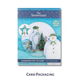 Load image into Gallery viewer, The Snowman Christmas Pop Up Card - Image of card packaging on white background
