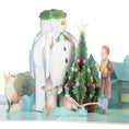 Load image into Gallery viewer, The Snowman Christmas Pop Up Card - Close Up Image
