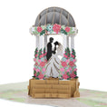 Load image into Gallery viewer, Wedding Pagoda Pop Up Card Close Up Image by Cardology
