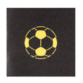Load image into Gallery viewer, Close up image of womens football pop up birthday card cover
