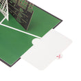 Load image into Gallery viewer, image of womens football pop up birthday card notecard
